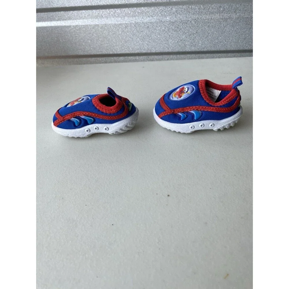 Vintage 2003 Sesame Street Elmo Infant Size 1 Prewalker Aquasocks Water Shoes